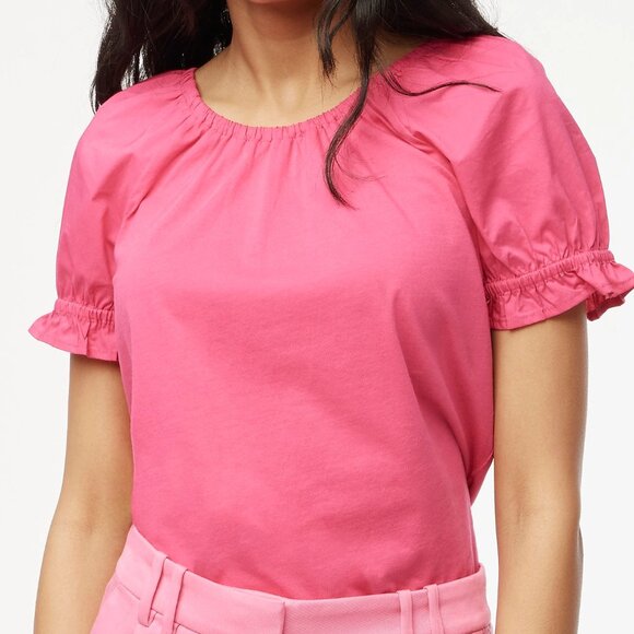 J. Crew Fuchsia Tie-back top/NWT/M - Picture 1 of 12